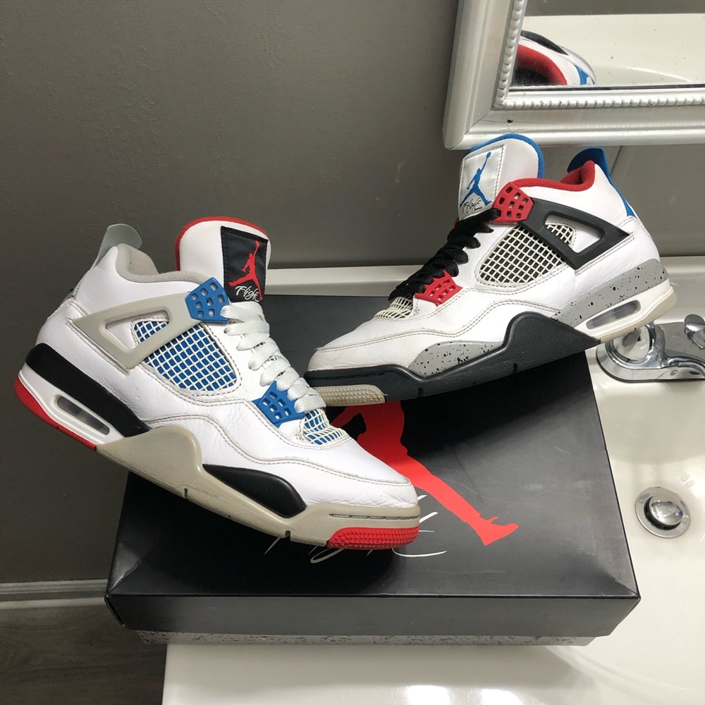 SOLD❌❌❌Air Jordan 4 What The Size 8 With Box